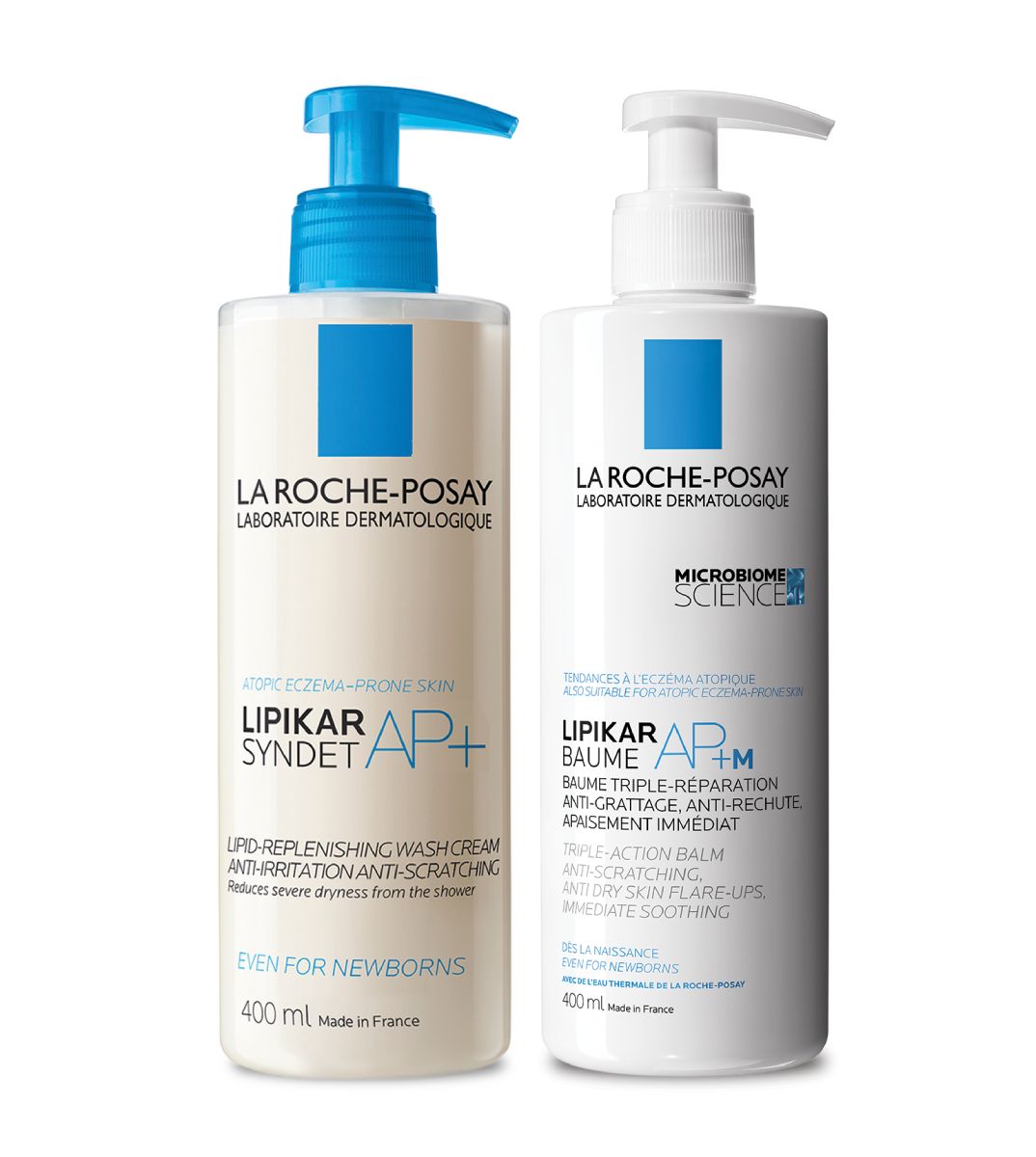 La Roche-Posay Set (Lipikar Syndet+ Lipikar Baume AP+M)
