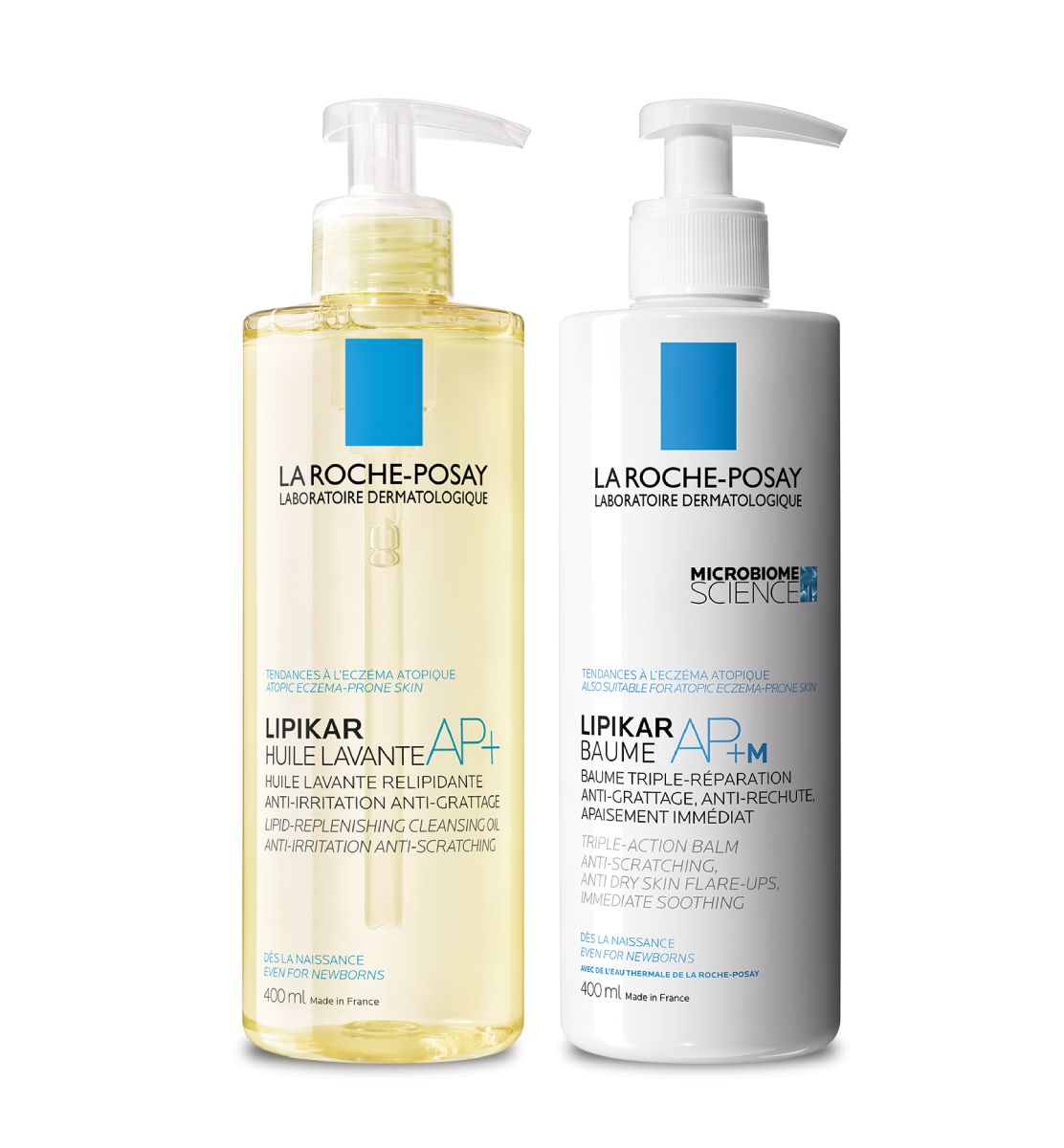 La Roche-Posay Set (Lipikar Oil + Lipikar Baume AP+M)