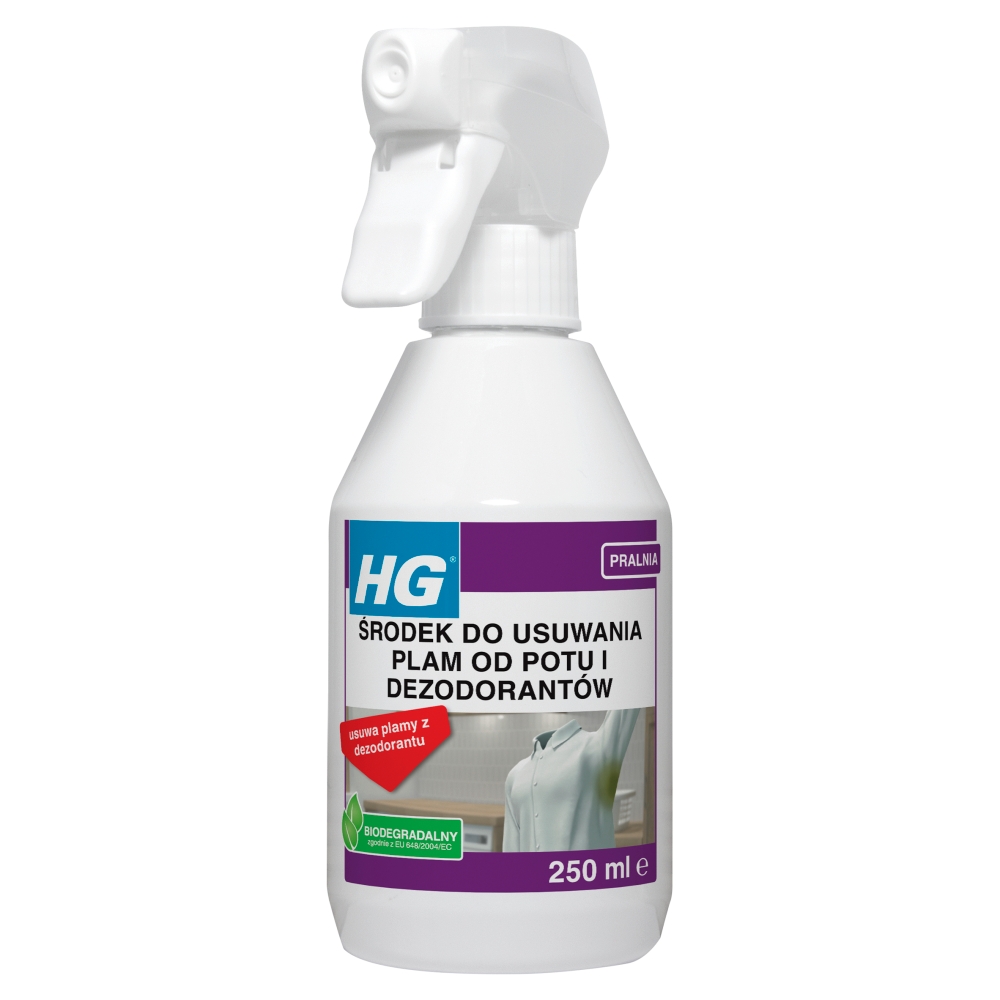HG Smacchiatore per Macchie di Sudore e Deodoranti 250 ml 250 ml