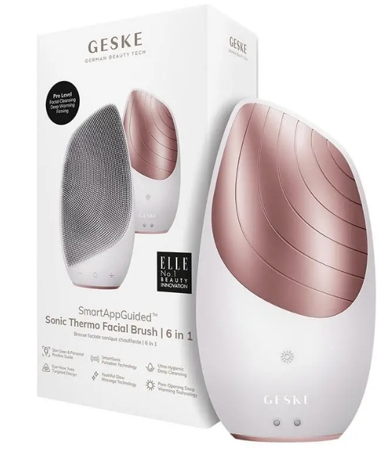 Geske Spazzola Viso Sonica Termica 6in1 Starlight