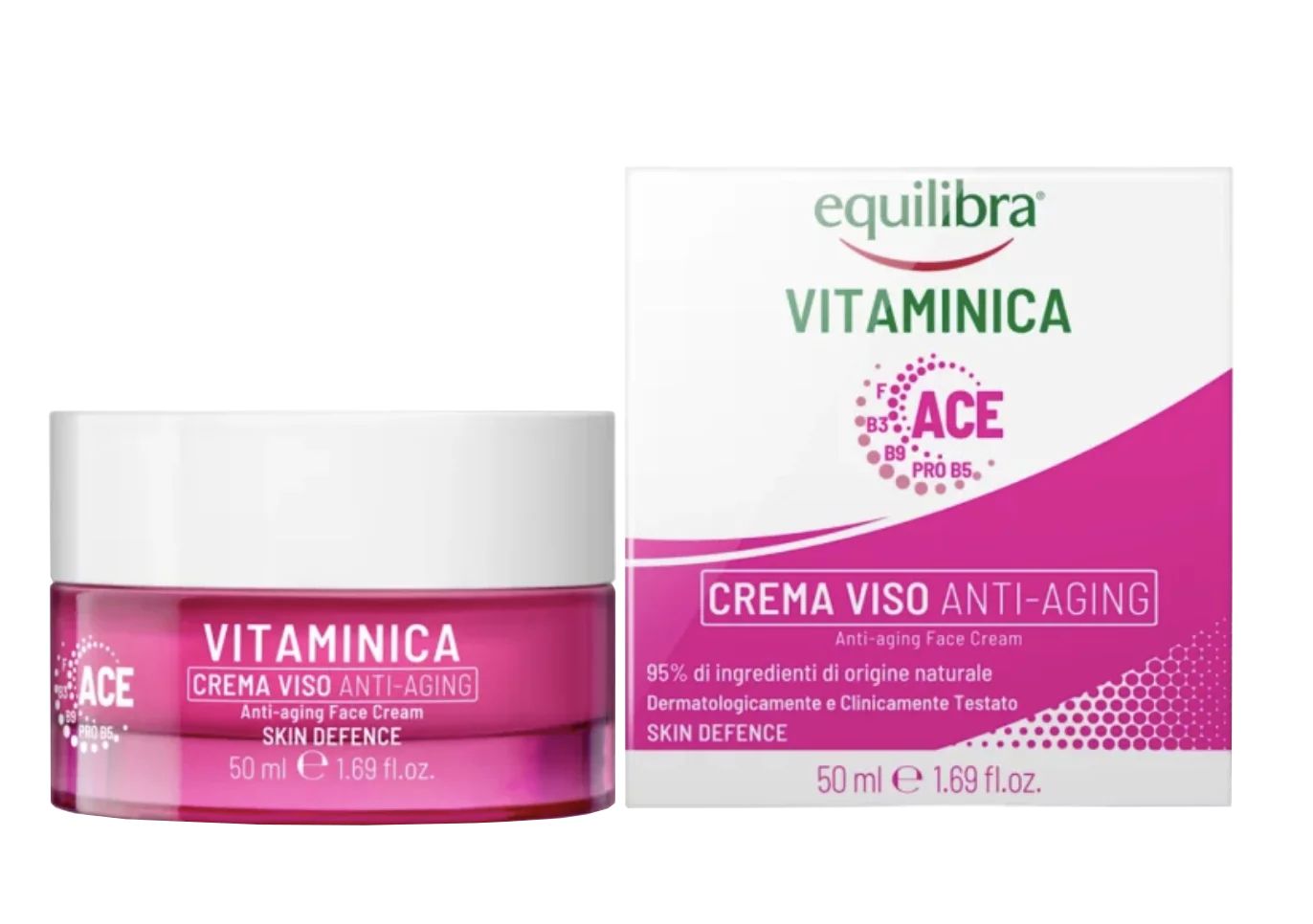 Equilibra Vitaminica Crema Anti-Età per il Viso 50 ml 50 ml