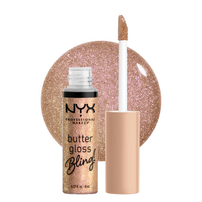 NYX Butter Gloss Lucidalabbra Bring The Bling 8 ml Bring The Bling