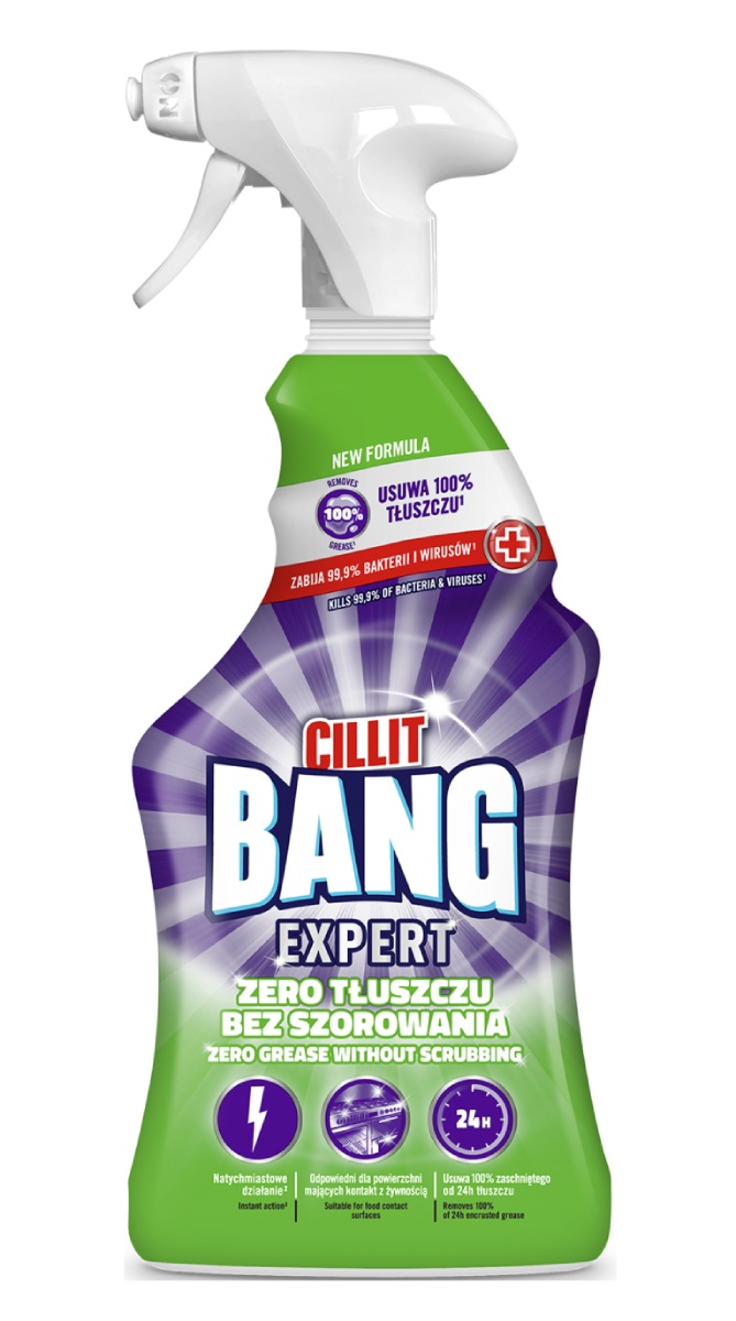 Cillit Bang Expert Spray Zero Grassi senza Strofinare 750 ml 750 ml
