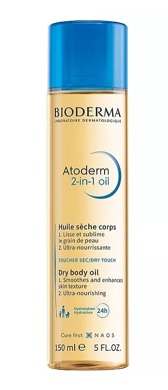 Bioderma Atoderm Oil 2-in-1 Olio per il Corpo 150 ml