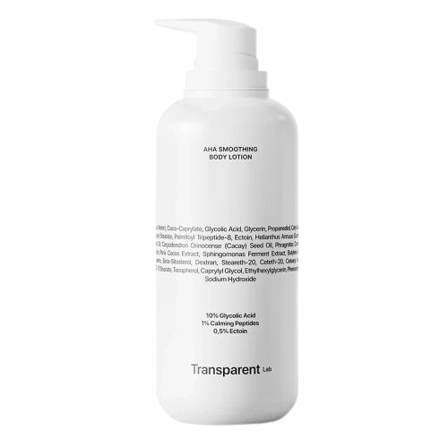 Transparent Lab AHA Smoothing Body Lotion Trattamento Corpo con AHA 400 ml