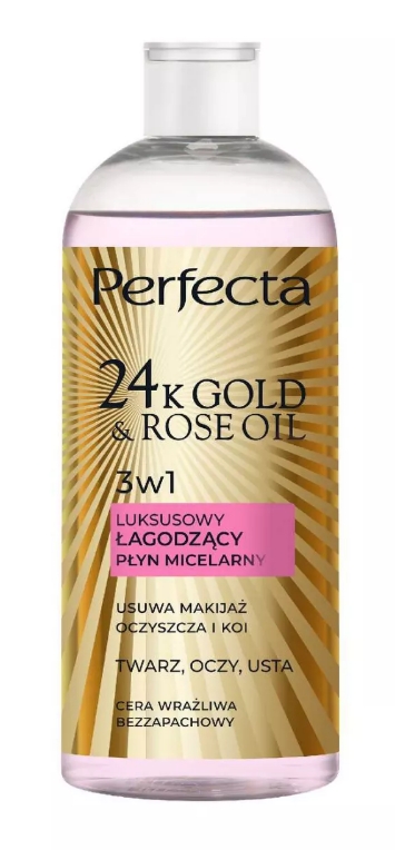 Perfecta 24K Acqua Micellare Lussuosa per Pelli Sensibili 400 ml