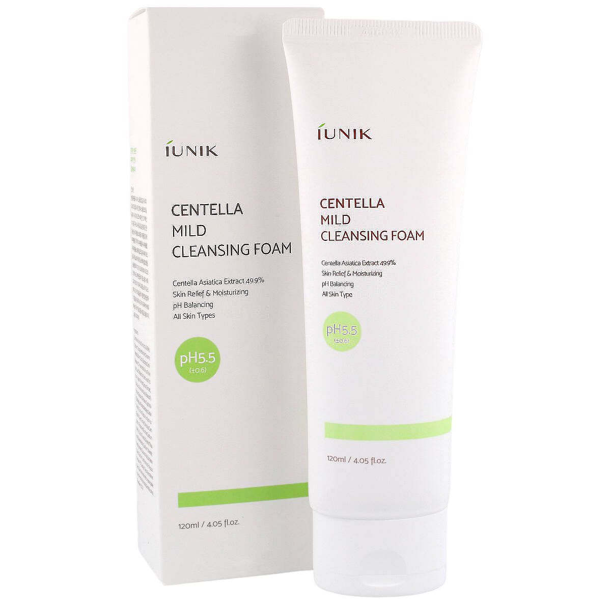 iUNIK Centella Mild Cleansing Foam 120 ml