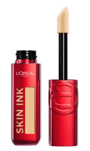 L'Oréal Infaillible Skin Ink, Fondotinta multifunzione effetto seconda pelle, Medium Cool 180