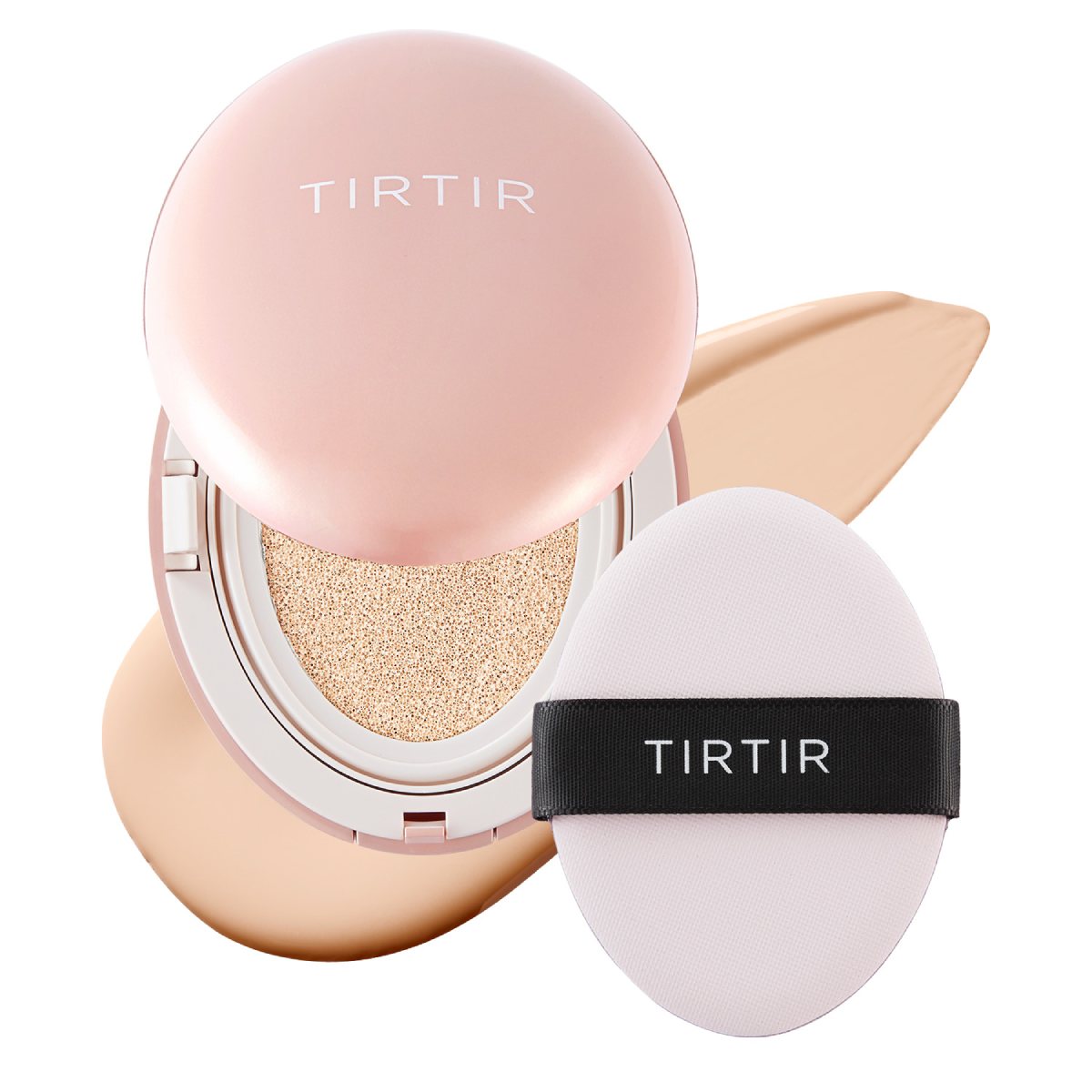 TirTir Mask Fit All-Cover Cushion Fondotinta coprente in cushion, 15C Fair Porcelain