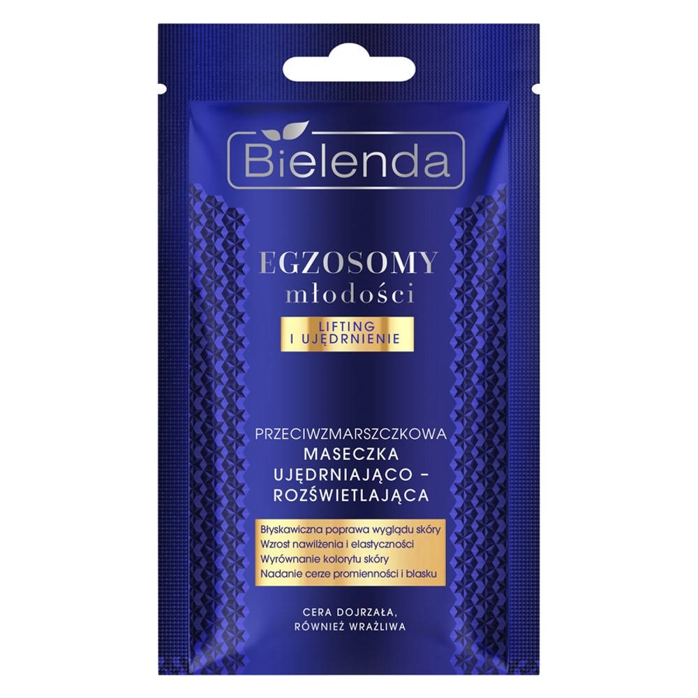 Bielenda Egzosomy Młodości Maschera Antirughe Rassodante e Illuminante 8 g