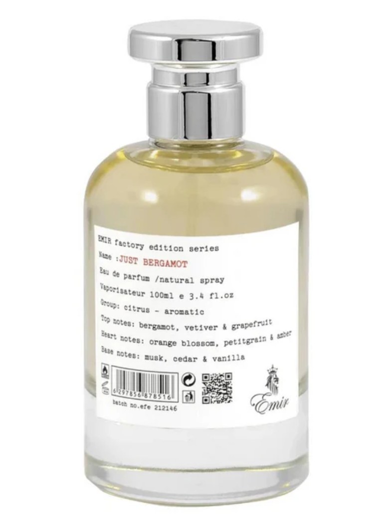 Paris Corner Emir Factory Edition Just Bergamot Eau de Parfum Unisex
