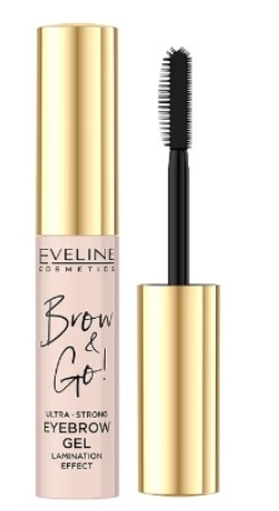 Eveline Brow & Go – Gel Ultra-Fissante per Sopracciglia Effetto Laminazione
