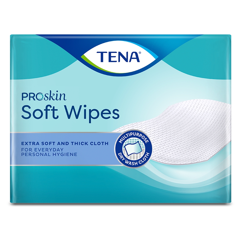 Tena Soft Wipe Salviette detergenti asciutte, 135 pz