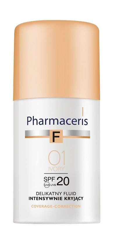 Pharmaceris F Fondotinta Correttore Intensivo, 01 30 ml ivory