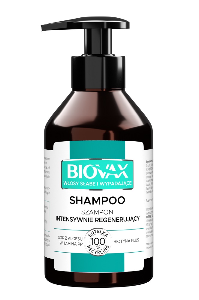 Biovax Aloe Vera Shampoo per Capelli Fragili e Cadenti 200 ml 200 ml