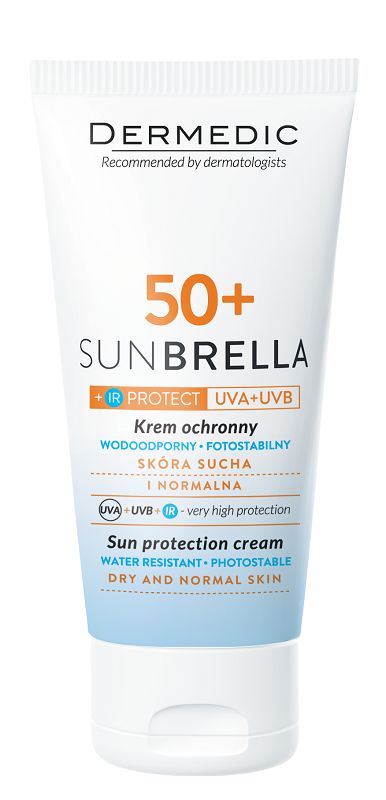 Dermedic Sunbrella Crema Viso SPF 50+ Pelle Secca e Normale 50 ml 50 ml