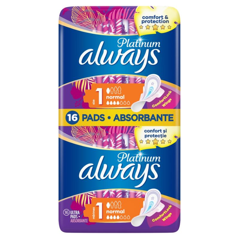 Always Platinum Ultra Normal Plus Duo 16 pz
