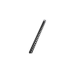 Dorso plastico Fellowes - D16 mm - nero - conf. 25