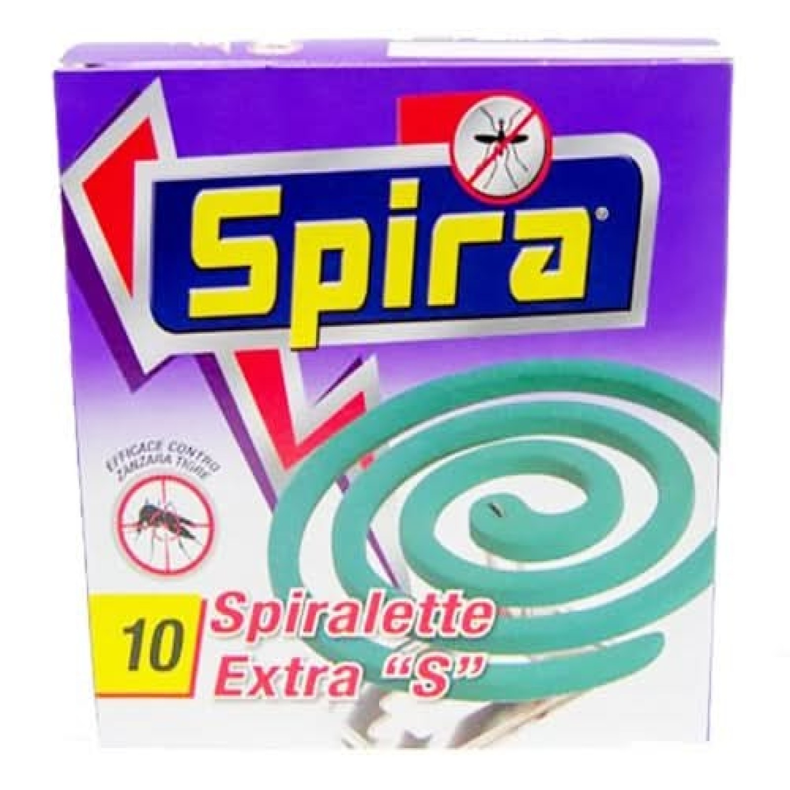 Spiralette Extra - Insetticida Anti Zanzare 10 Pz