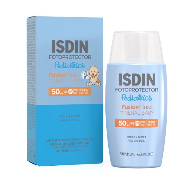 Isdin - Isdin Mineral Baby Pediatrics Spf50 50 Ml