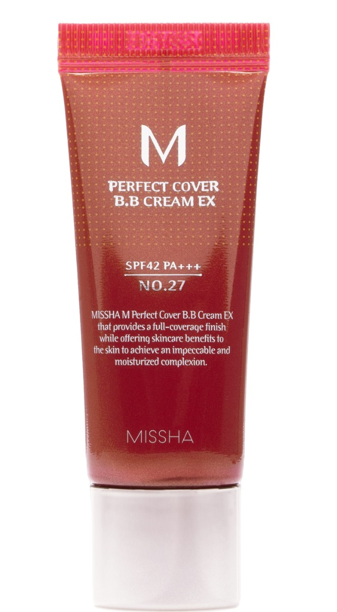 Missha M Perfect Cover BB Cream SPF 42 PA+++ No 27 Honey Beige 20 ml 20 ml Honey Beige