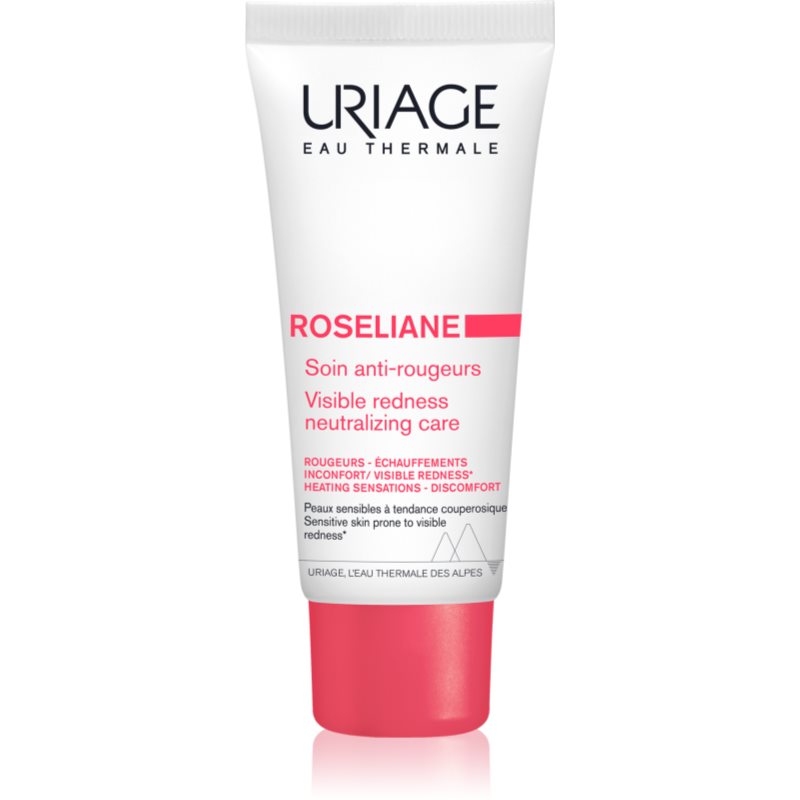 Uriage Roséliane Visible Redness-Neutralizing Care Crema Lenitiva Per Pelli Sensibili Con Tendenza Agli Arrossamenti 40 Ml