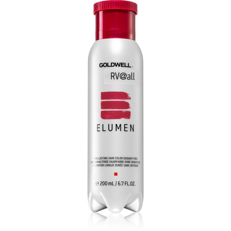 Goldwell Elumen Long Lasting Hair Color Oxidant-Free Tinta Lavabile Per Capelli Rv@All 200 Ml