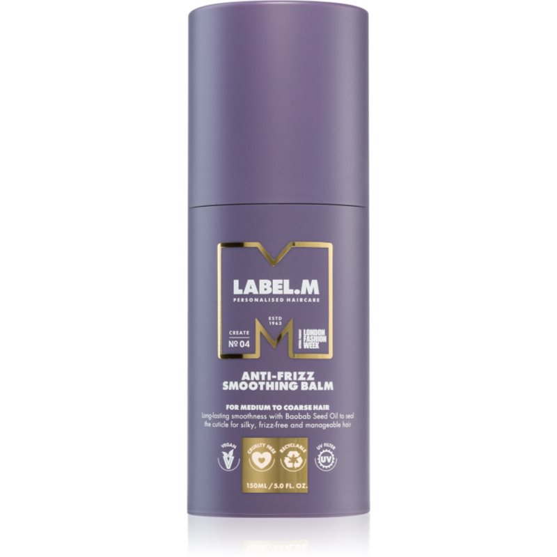 Label.M Anti-Frizz Balsamo Per Lisciare I Capelli 150 Ml