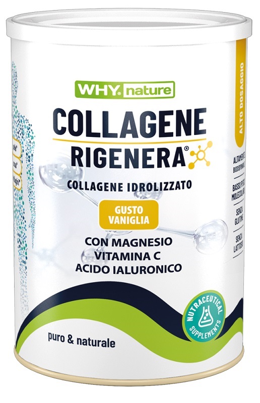 Whynature collagene rigenera vaniglia 333gr