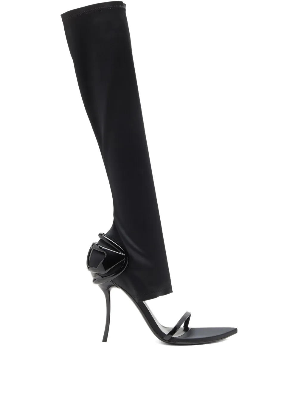 Diesel D-Ten&Half knee-high boots - Nero