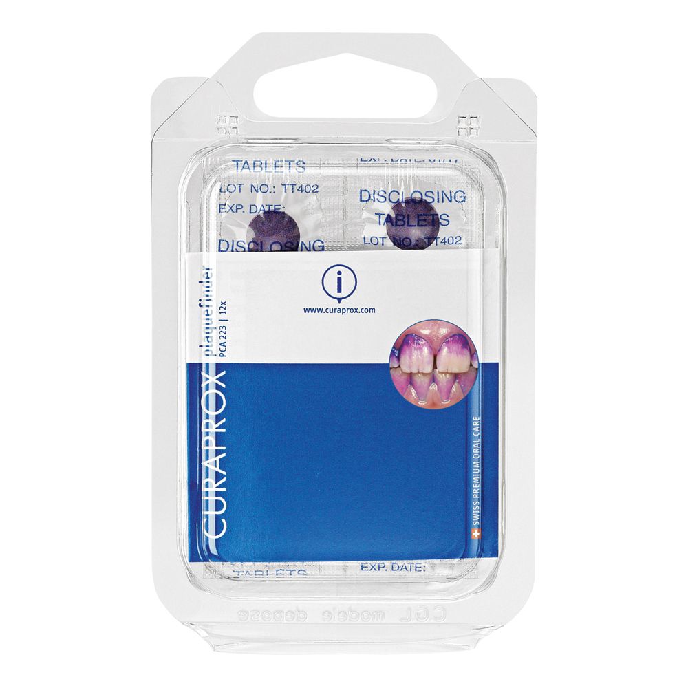 Curaprox Pastiglie Rivela Placca 12 Pezzi St