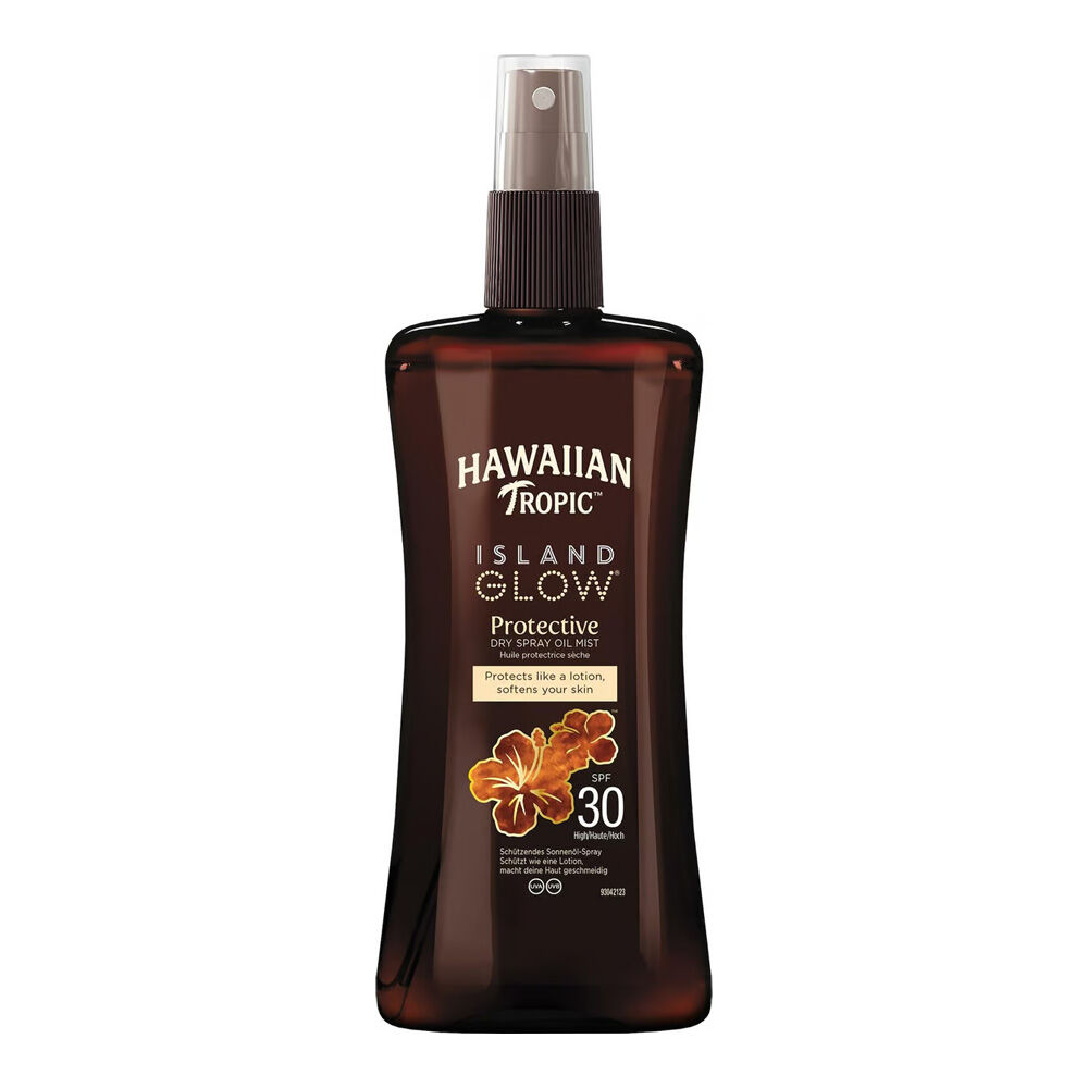 Hawaiian Tropic Glowing Protection Dry Oil Spray SPF30 – 200 ml - -