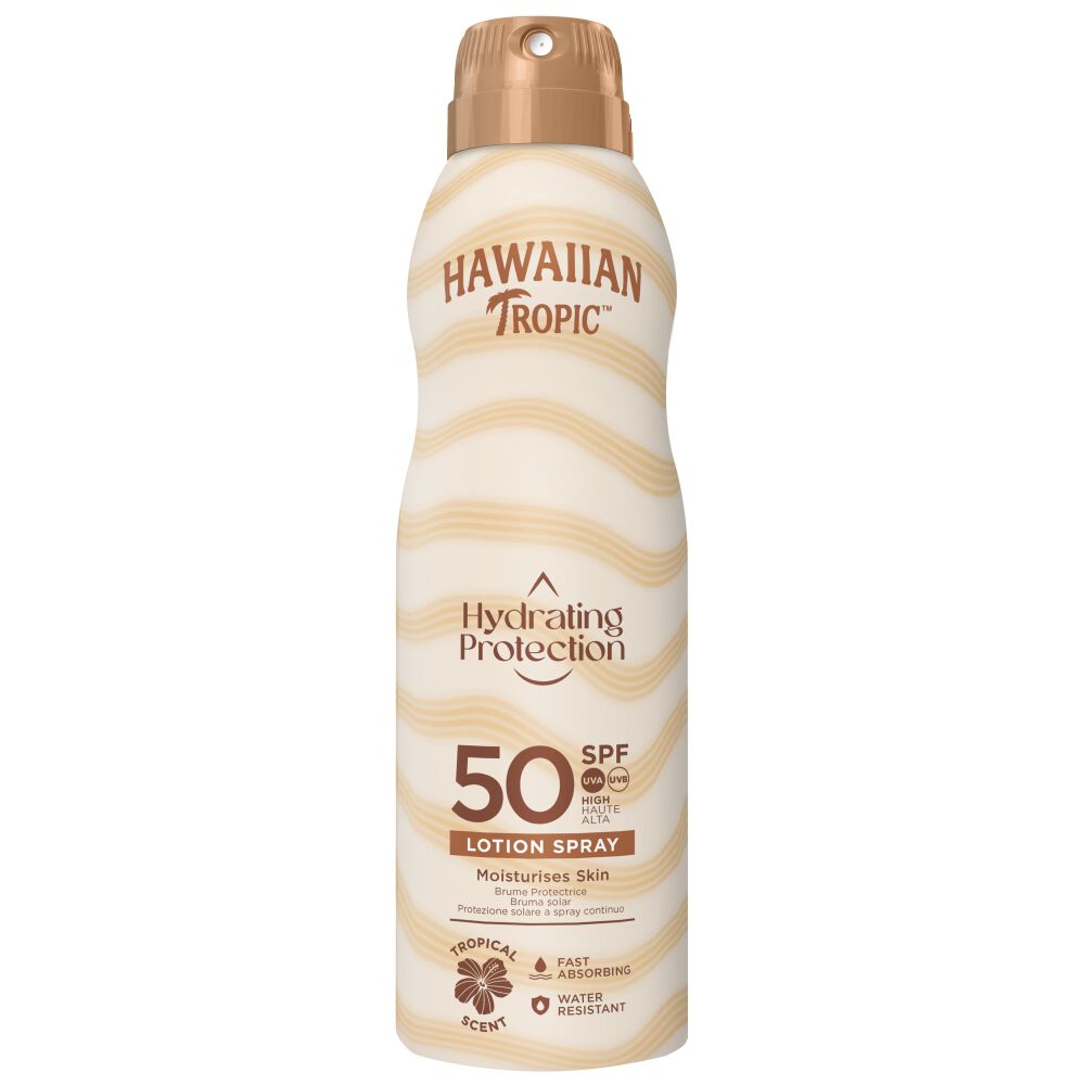 Hawaiian Tropic Hydrating Protection Spray SPF50 – 220 ml - -