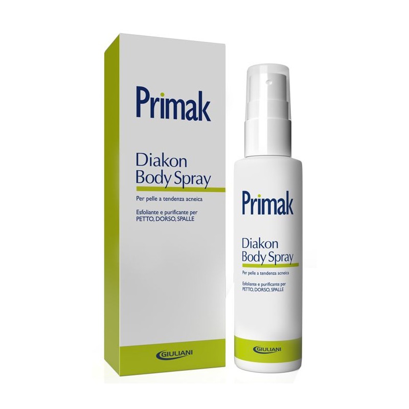 Giuliani - Primak Diakon Body Spray per dorso, petto e spalle 75 ml