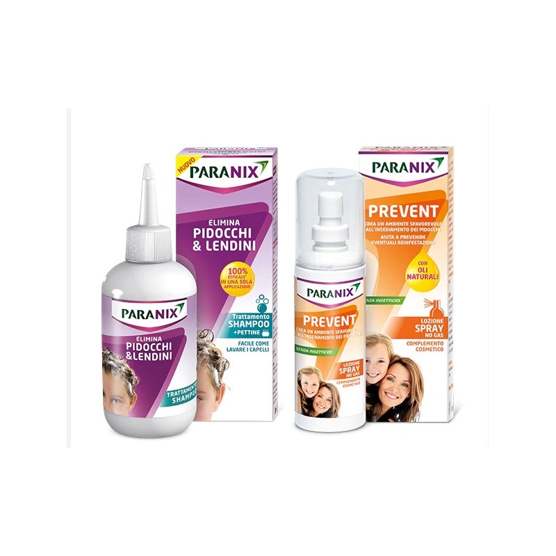 Paranix - Paranix Bipacco Trattamento Pidocchi Shampoo+ Lozione 200ml