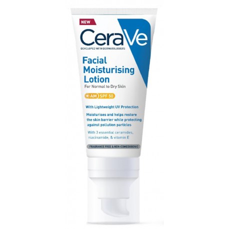 CeraVe - Cerave Crema idratante per il viso Spf50 50 ml