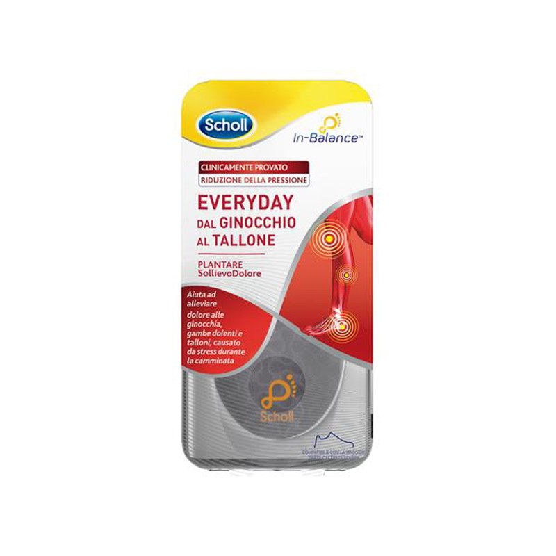 Scholl - Plantare Sollievo Dolore Da Ginocchio A Tallone Scholl In Balance Everyday M