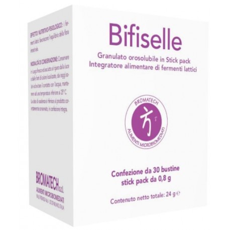 Bromatech - Bromatech Bifiselle per il benessere intestinale 30 bustine stickpack