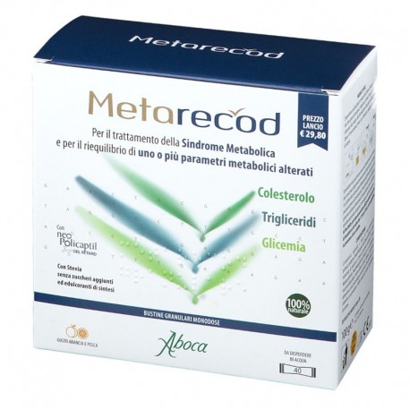 Aboca - Aboca Metarecod 40 Bustine