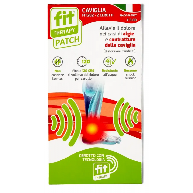 FIT Therapy - Fit Therapy Cerotti Caviglia 2 Pezzi