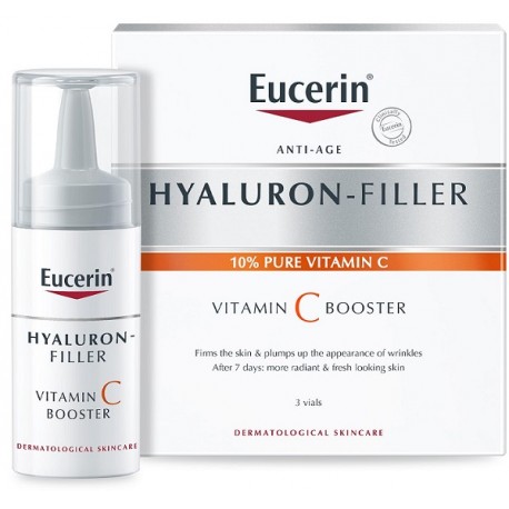 Eucerin - Eucerin Hyaluron-filler Vitamin C Booster Siero anti età 3 X 8 ml