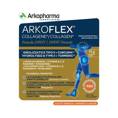 Arkopharma - Arkopharma Arkoflex Expert Collagene Integratore per il benessere articolare 390 g