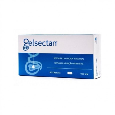 Norgine - Norgine Gelsectan Integratore per la funzione intestinale 60 capsule