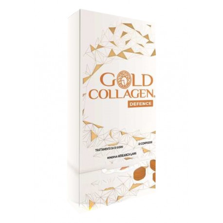 Minerva Research Labs - Minerva Gold Collagen Defence 30 compresse integratore per difese immunitarie