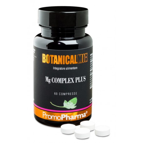 Promopharma - Botanical Mix Mg Complex Plus Integratore di Magnesio 60 Compresse