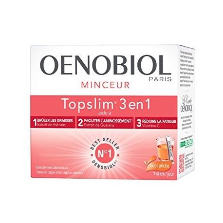 Vemedia -  Oenobiol Topslim 3 In 1 Gusto Pesca 14 Bustine