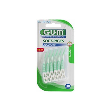 GUM - Sunstar Gum Soft-Picks Advanced Scovolini regular 30 pezzi