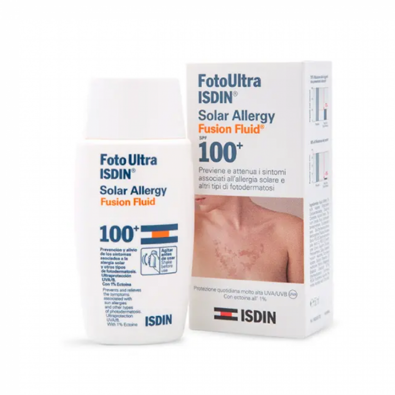 Isdin - Isdin Foto Ultra Solar Allergy Fusion Fluid SPF100+ Fluido solare 50ml