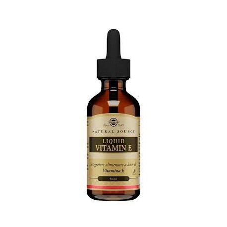 Solgar - Solgar Liquid Vitamin E Integratore contro la pelle secca 58 ml