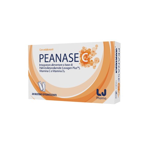 Farmitalia - Farmitalia Peanase C Integratore di vitamine e sali minerali 20 Bustine